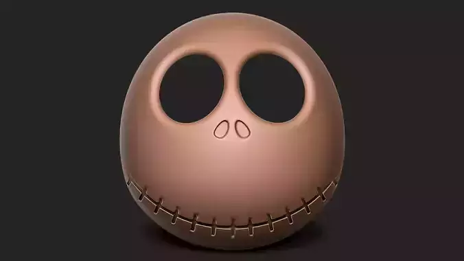 Jack Skellington Mask 3D print model
