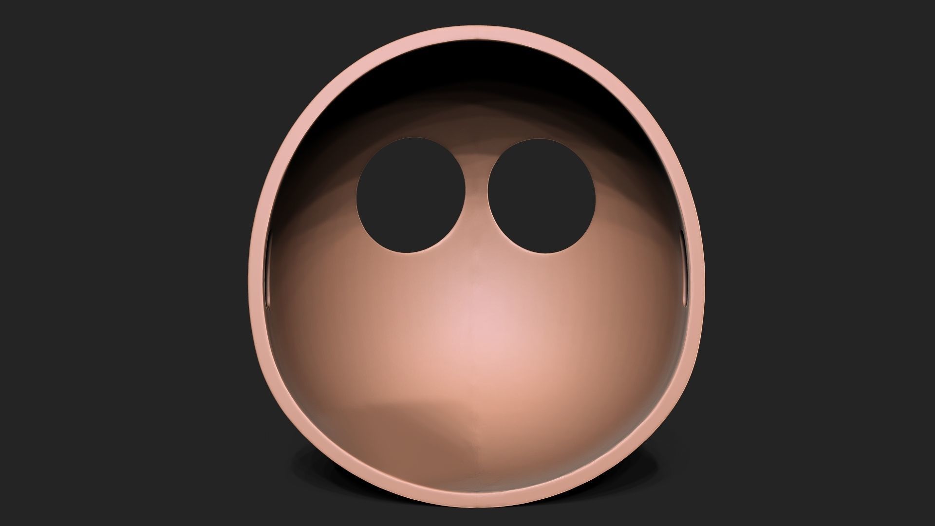 Jack Skellington Mask 3D print model_3