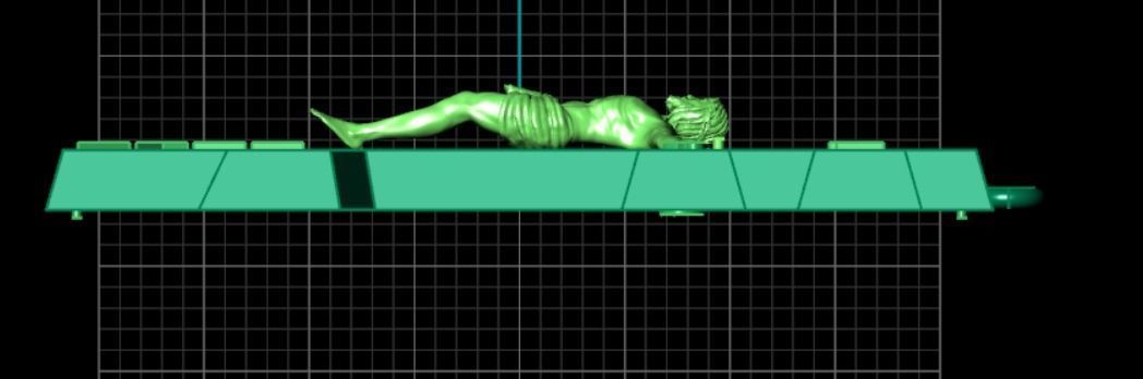 Pendant cross61 3D print model_9