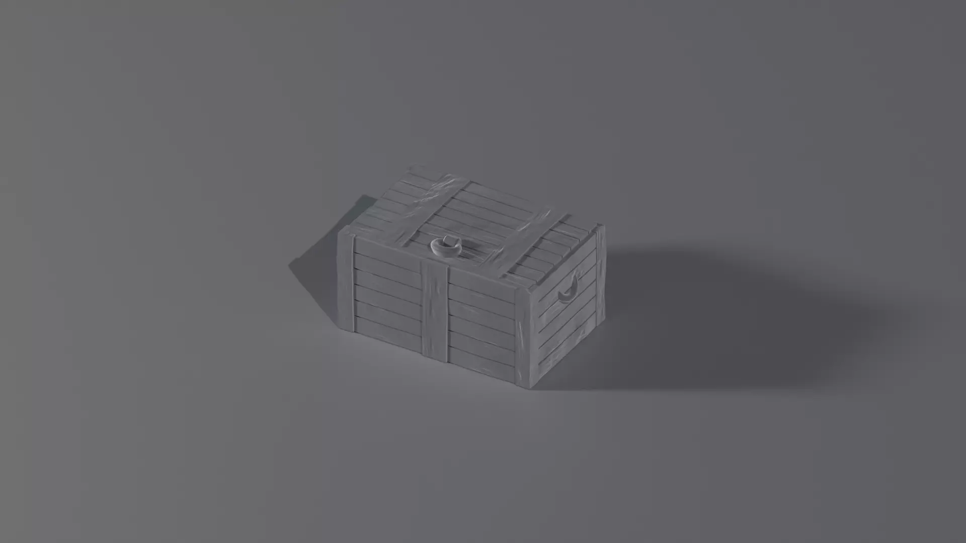 Fantasy medieval tavern chest 3d printable - Tabletop 3D print model_0