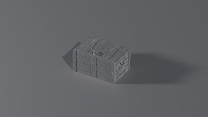 Fantasy medieval tavern chest 3d printable - Tabletop 3D model 3D ...
