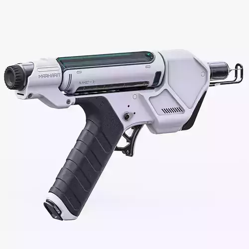 Medical Injector Syringe 3D model
