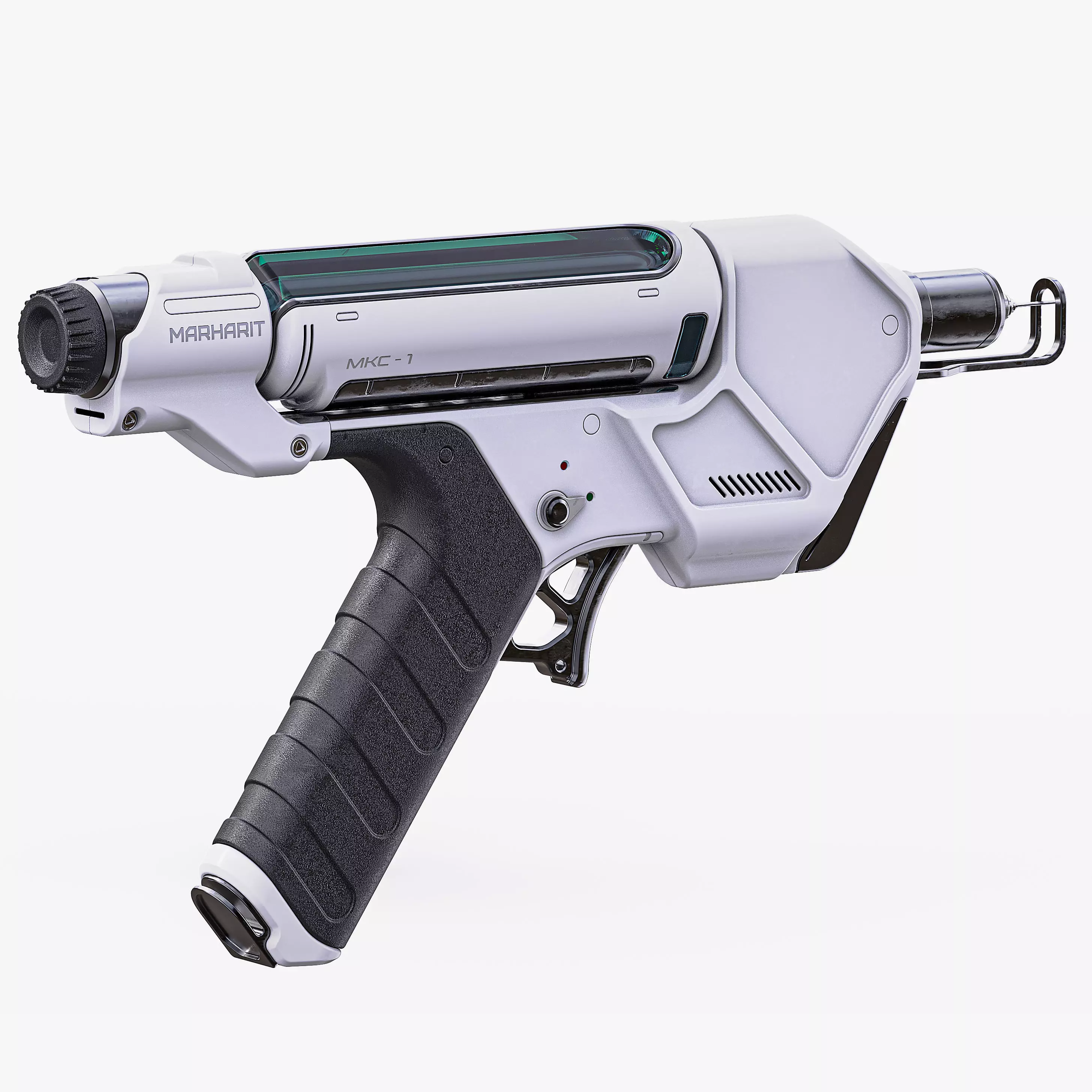 Medical Injector Syringe 3D model_0