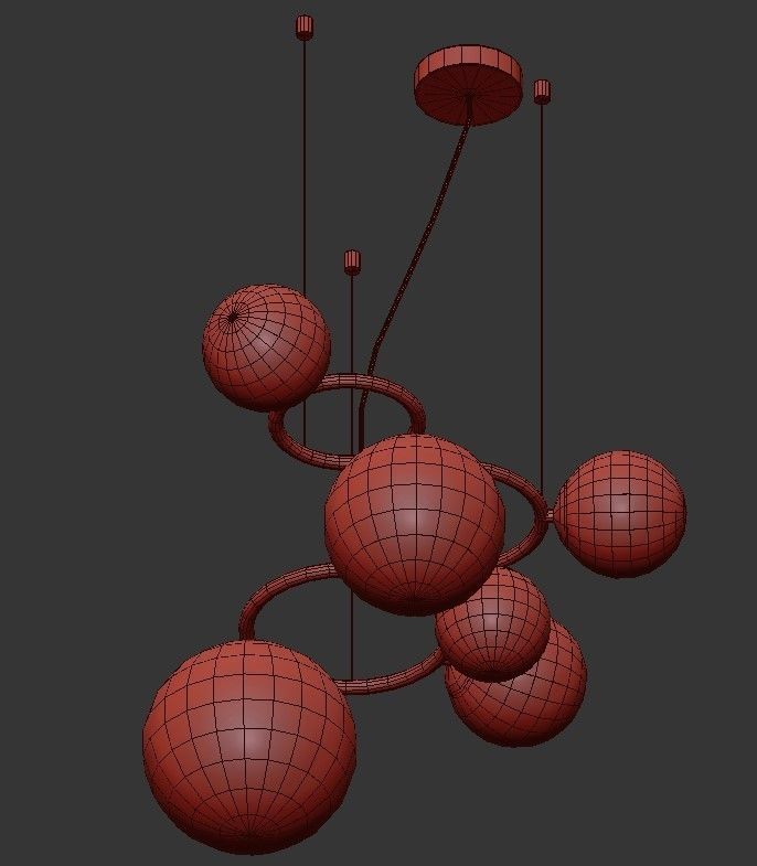 PUPPET RING PENDATS 3D model_1