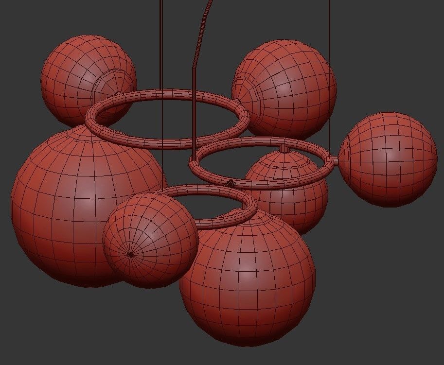 PUPPET RING PENDATS 3D model_2