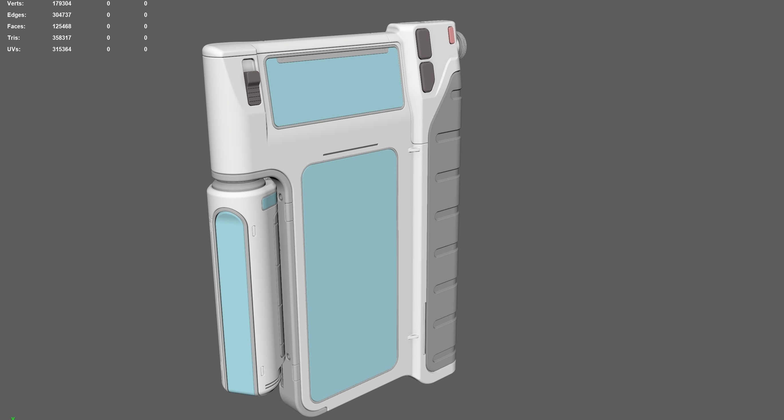 Medical Tablet 3D model_6