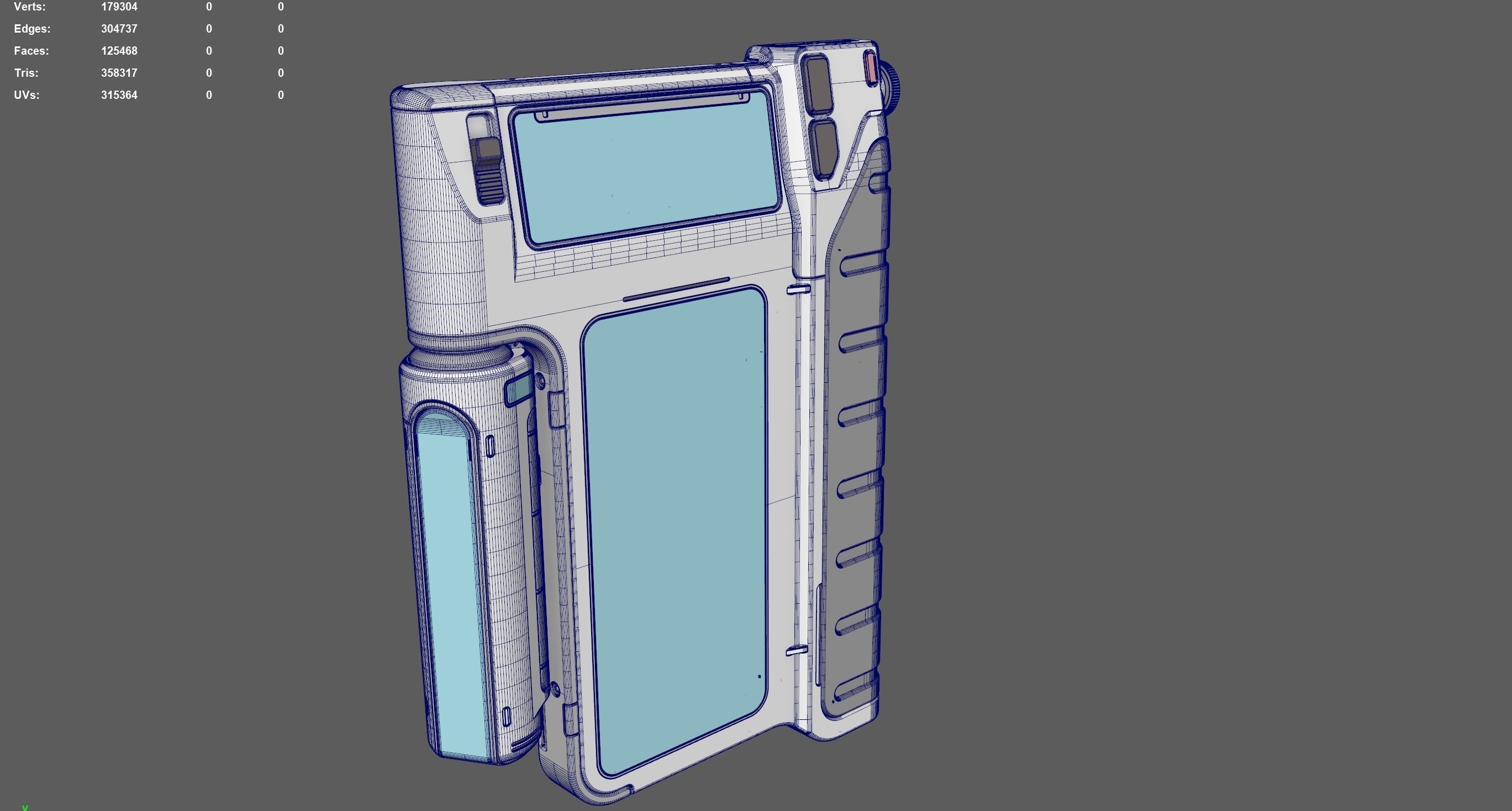Medical Tablet 3D model_5