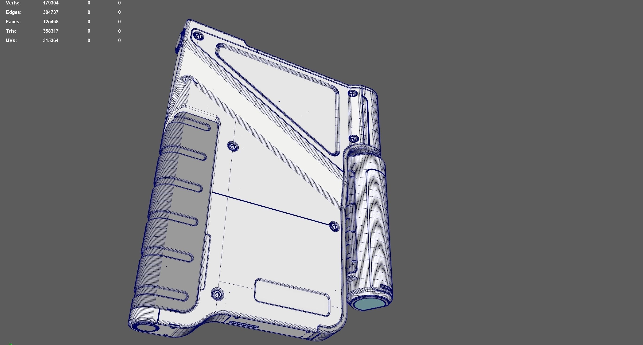 Medical Tablet 3D model_7