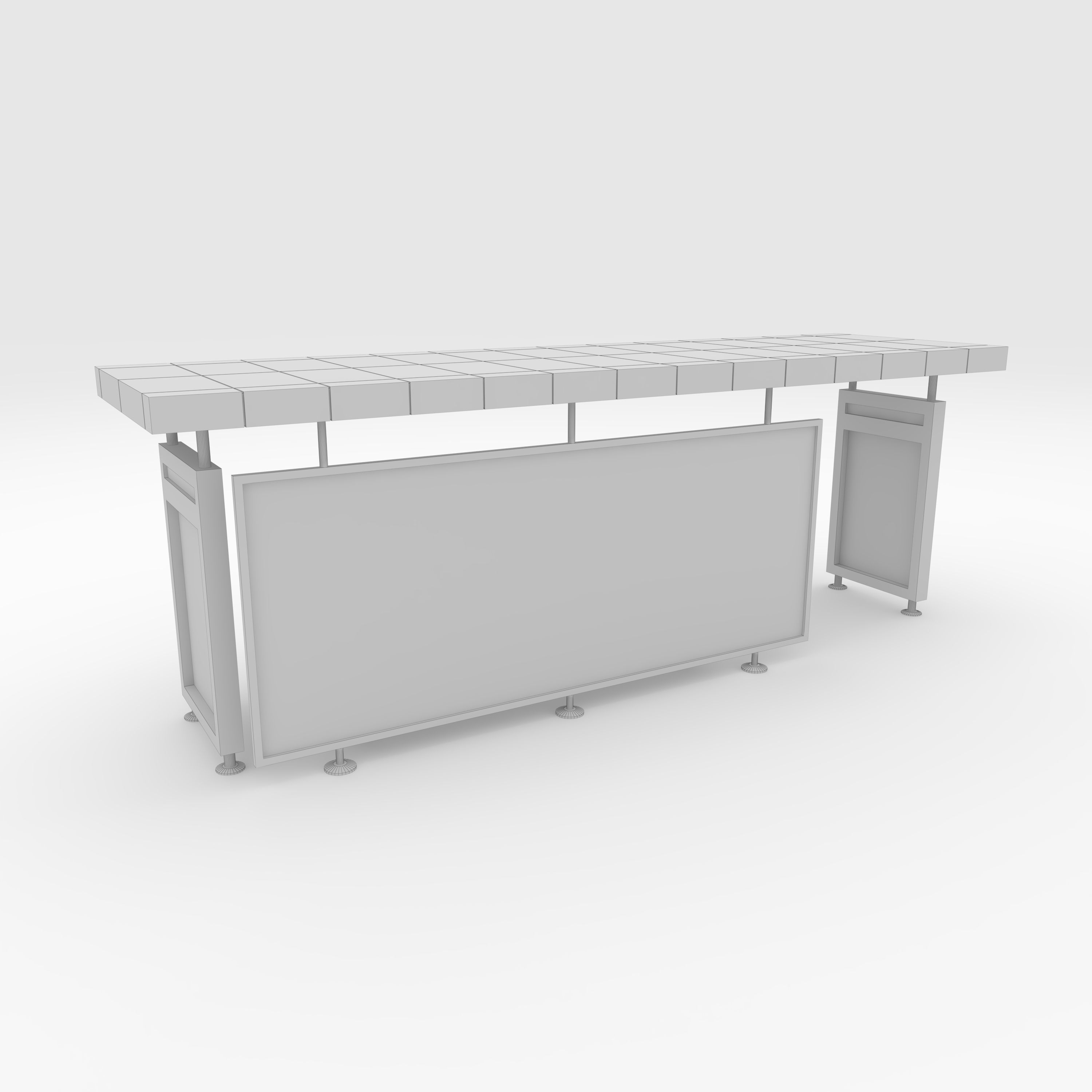 Bus Shelter 1 3D model_15