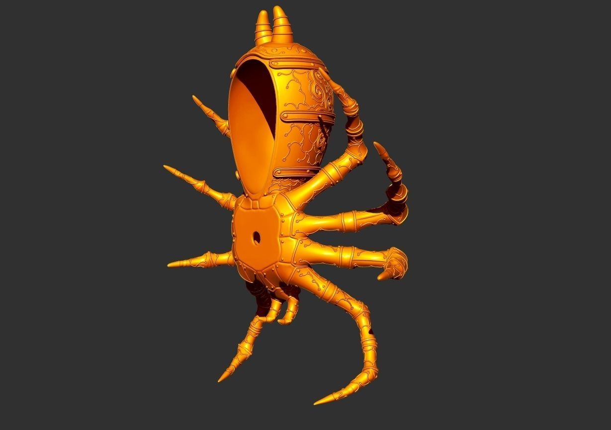 Tikarantula  spider  3D print model_21