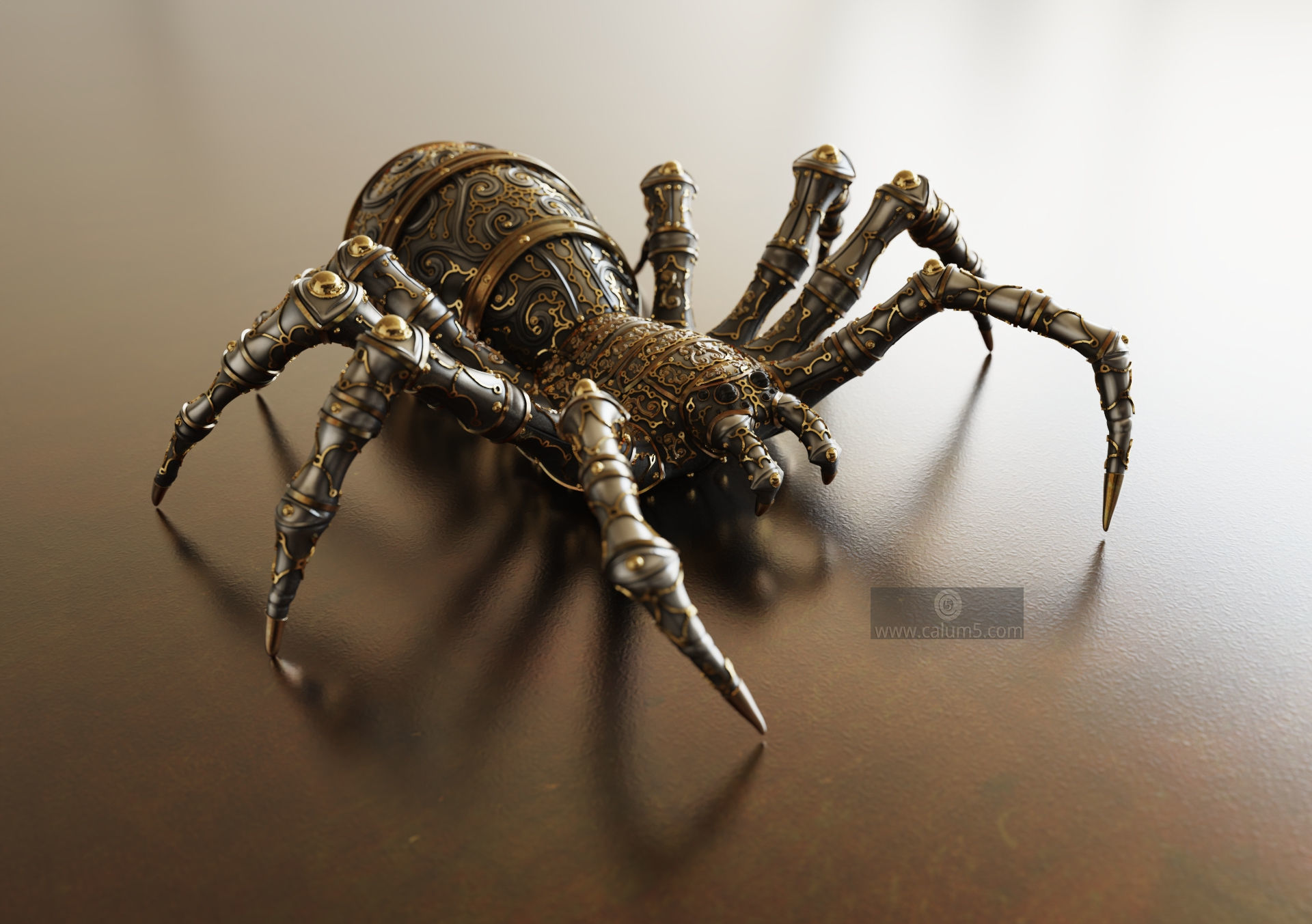 Tikarantula  spider  3D print model_8