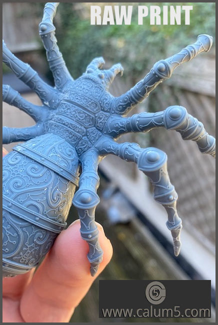 Tikarantula  spider  3D print model_6