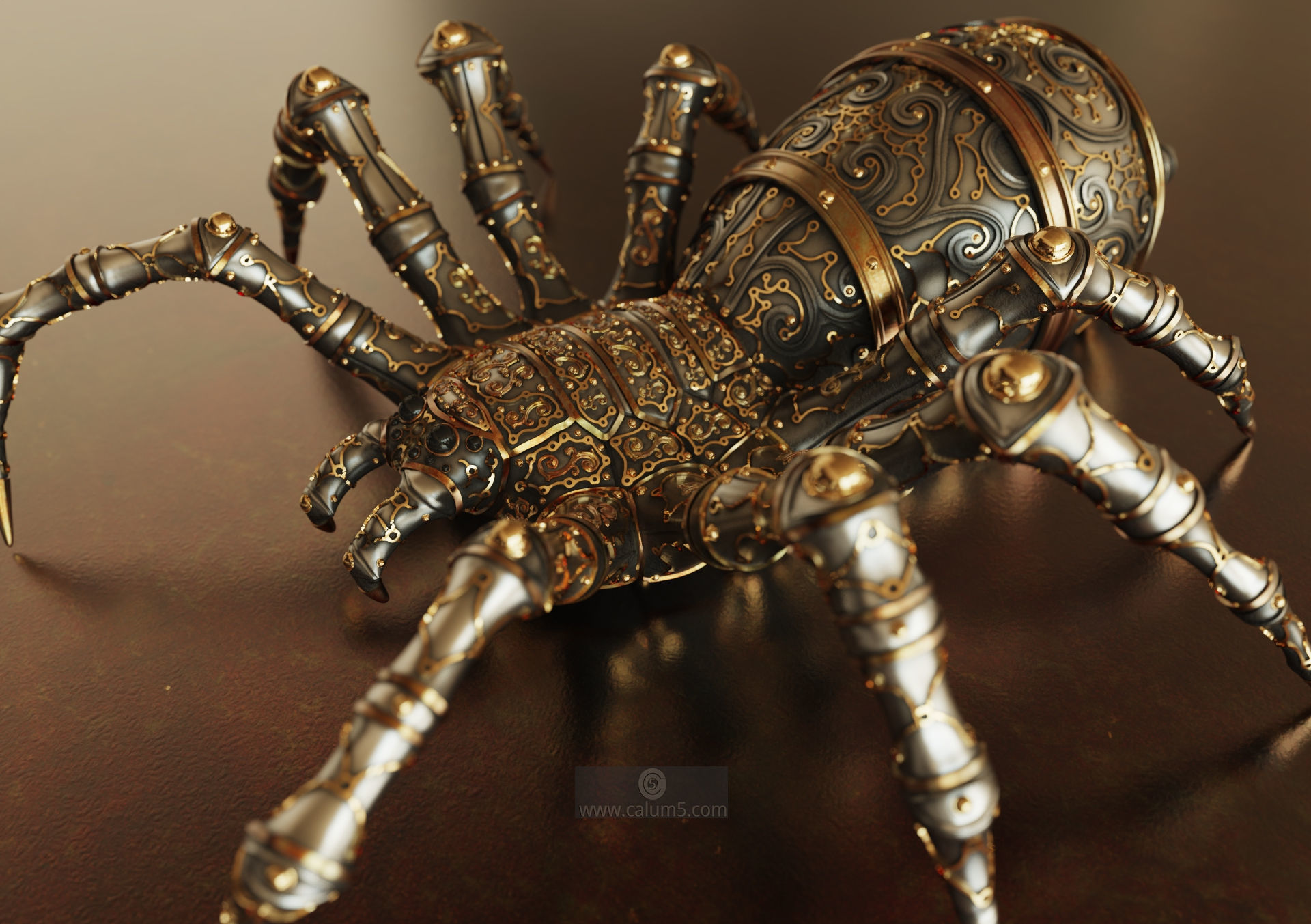 Tikarantula  spider  3D print model_2