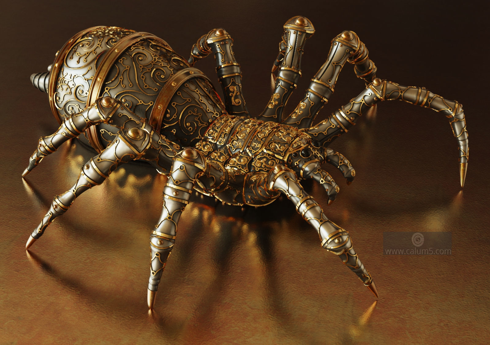 Tikarantula  spider  3D print model_1