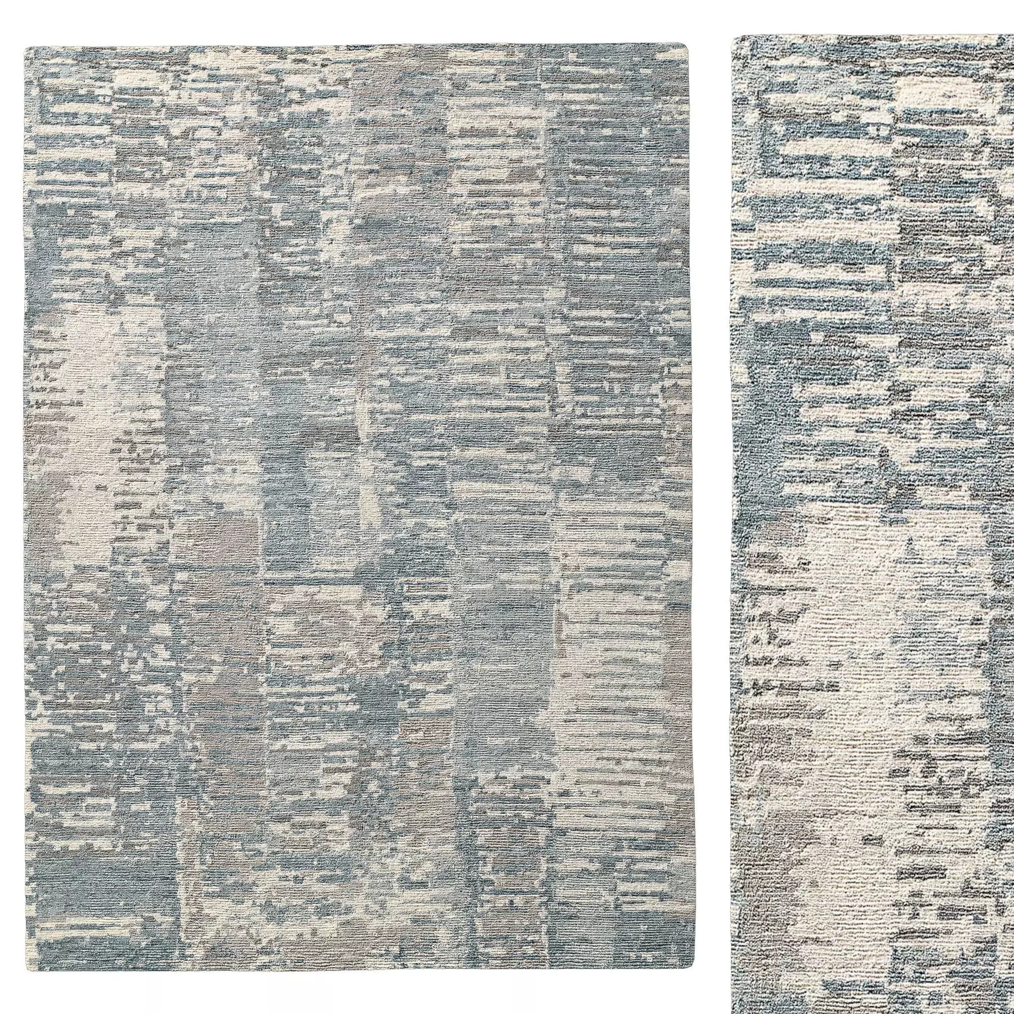 JANA HAND-KNOTTED WOOL RUG B 3D model_0