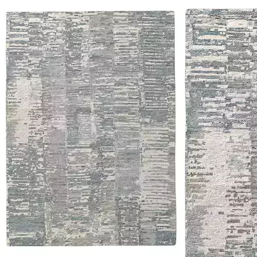 JANA HAND-KNOTTED WOOL RUG B