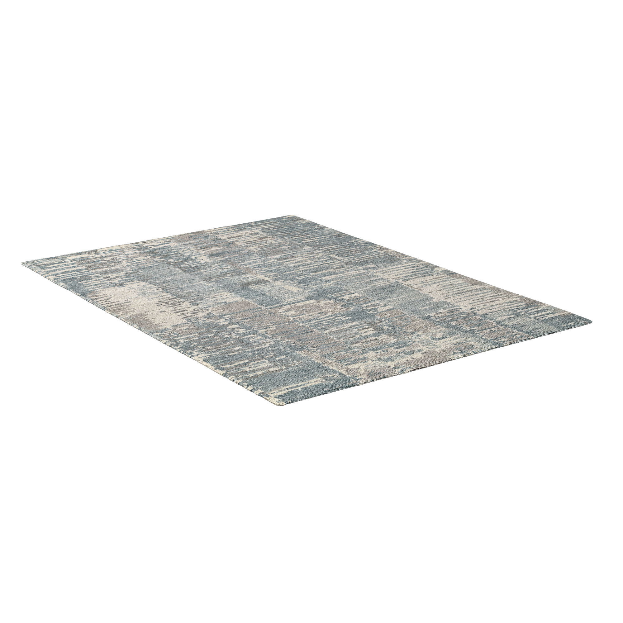 JANA HAND-KNOTTED WOOL RUG B 3D model_1