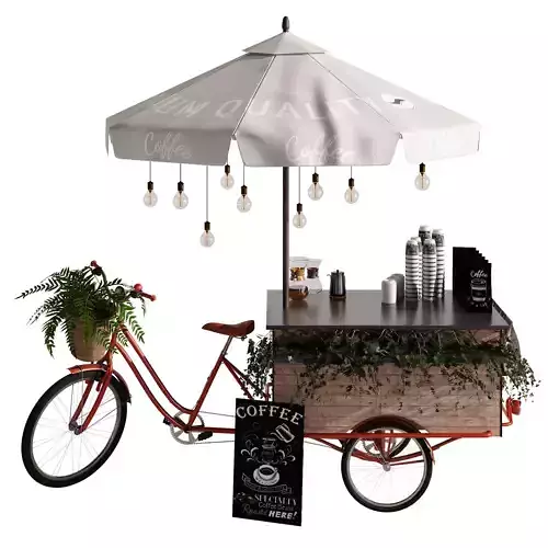Coffee bike mobile set 2