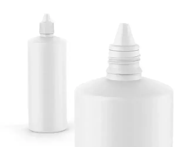 3d Bottle Model with wire