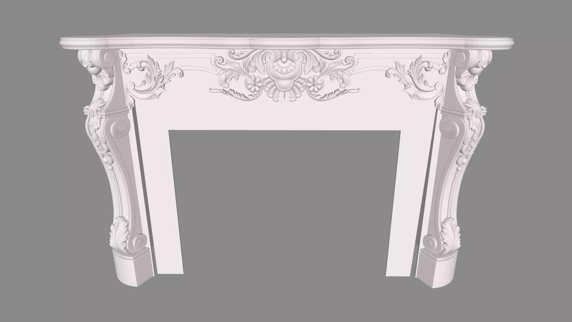 Fireplace 003 3D Model 3D print model