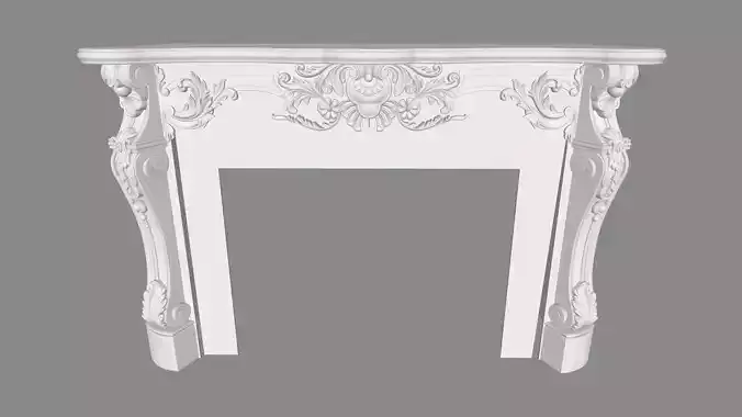 Fireplace 003 3D Model 3D print model