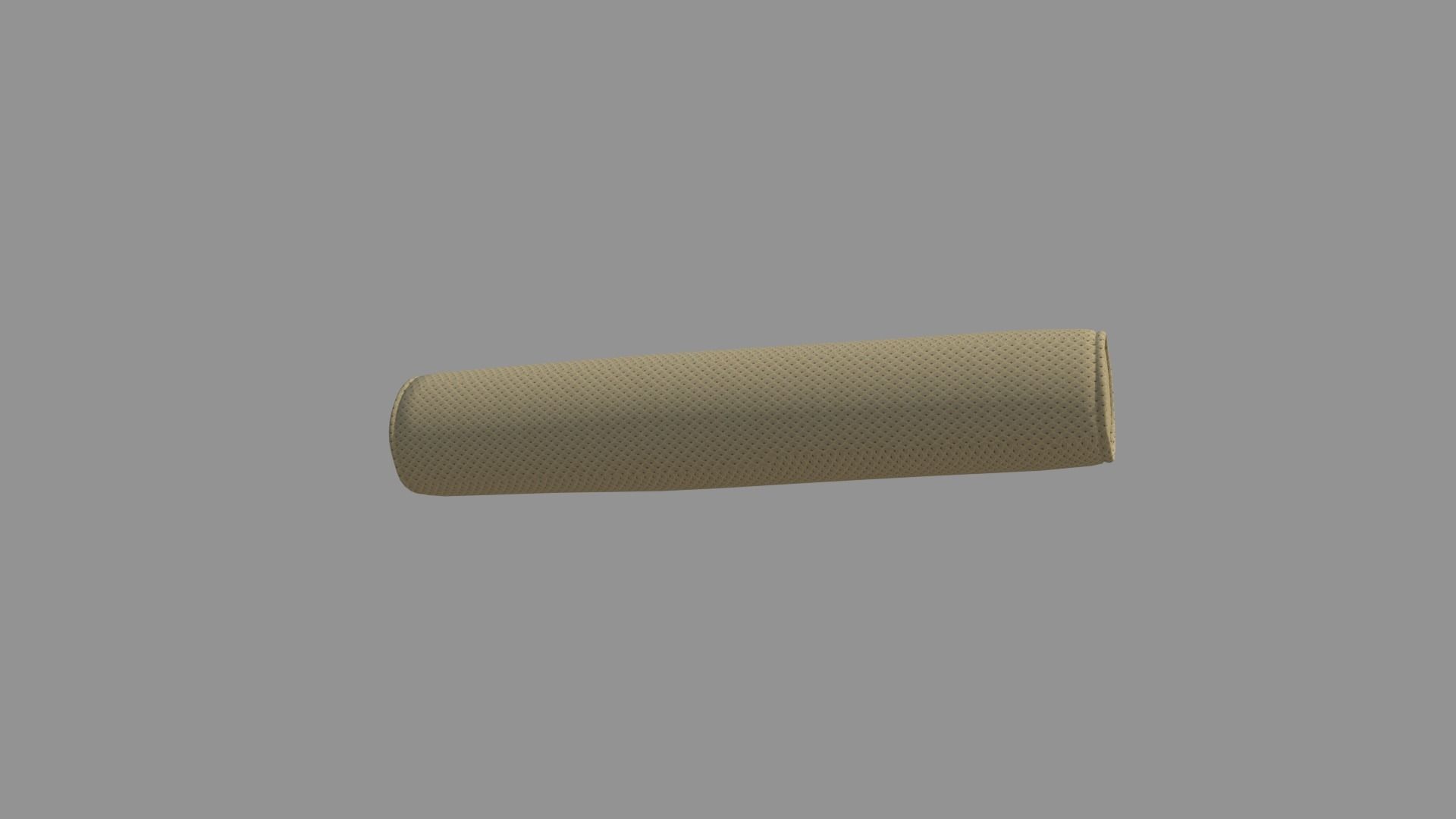 Neck Roll Pillow 3D model_4