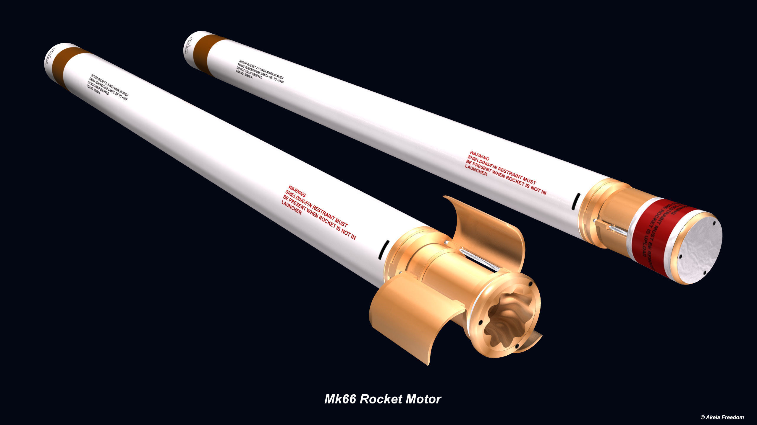 Hydra 70 Rocket v2 3D model_19
