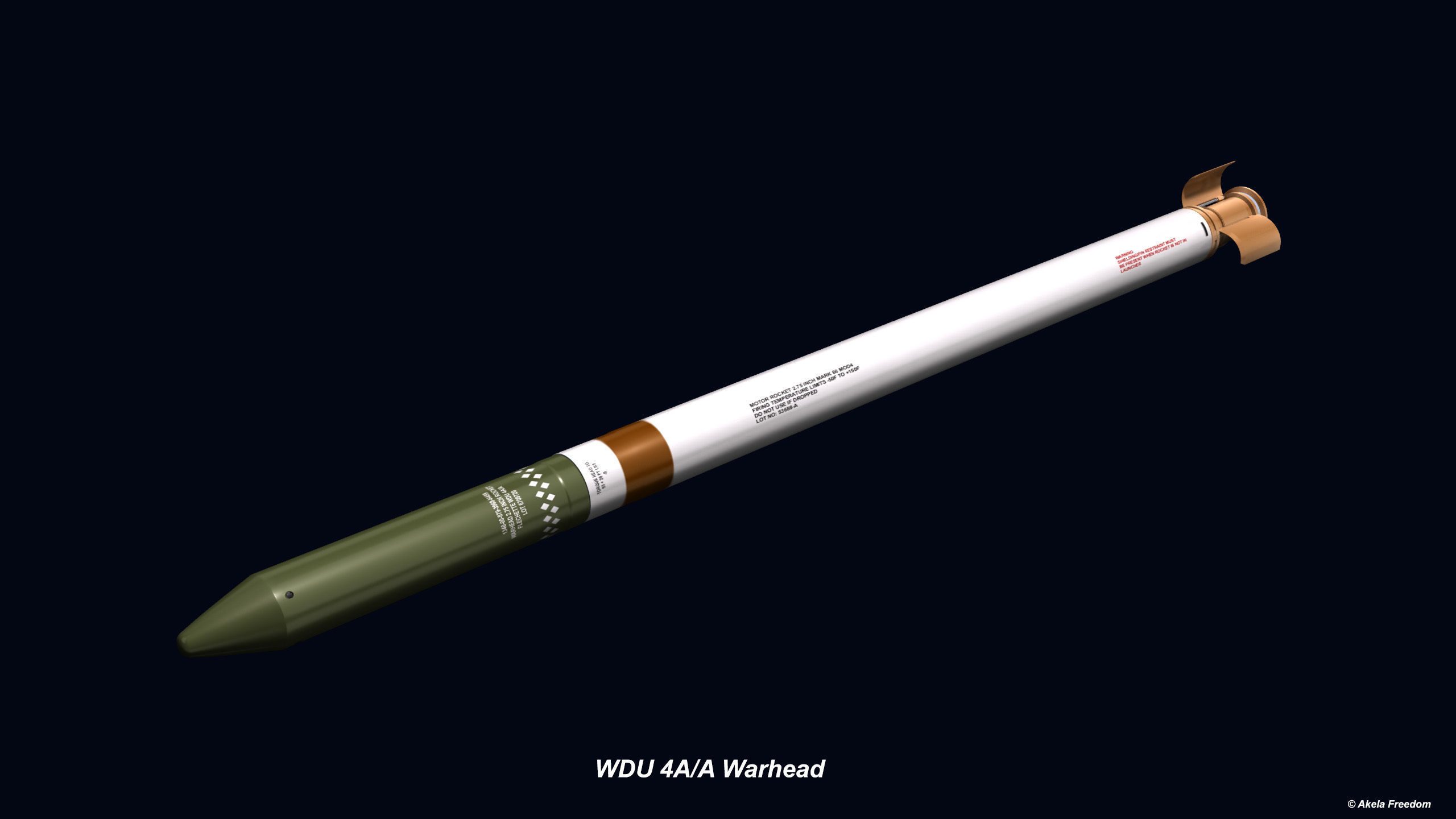 Hydra 70 Rocket v2 3D model_18