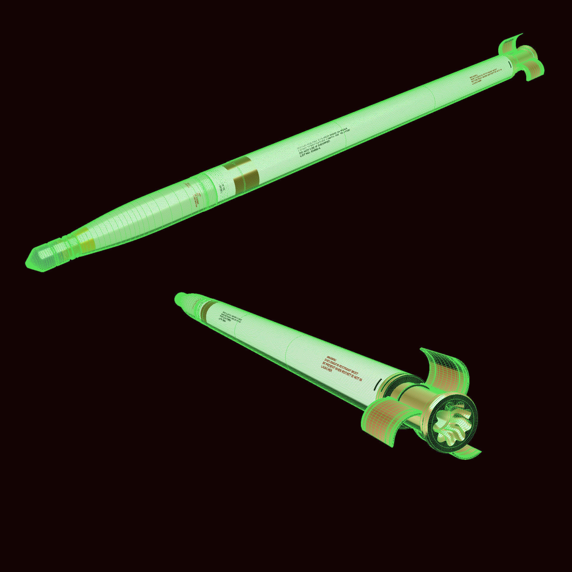 Hydra 70 Rocket v2 3D model_20