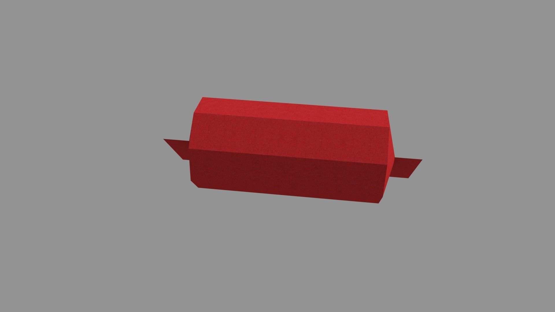 Neck Roll Pillow 3D model_1