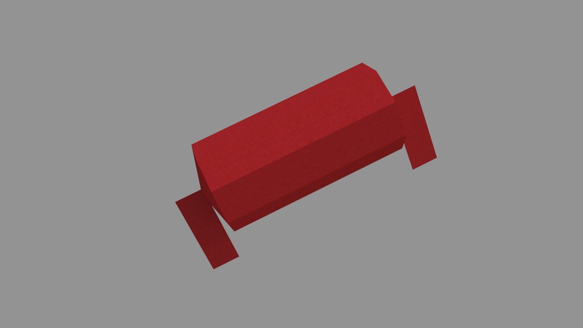 Neck Roll Pillow 3D model_4