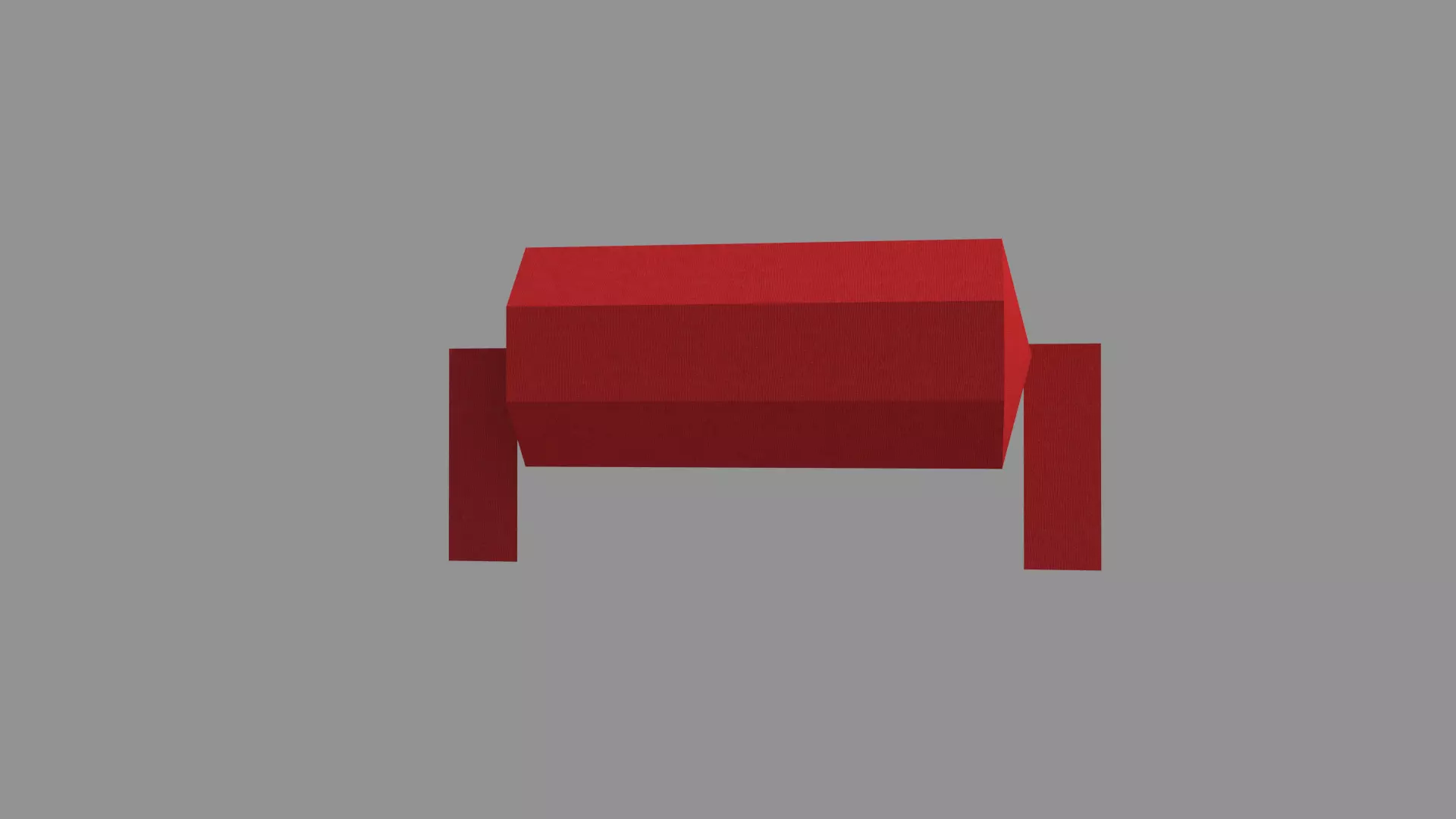 Neck Roll Pillow 3D model_0