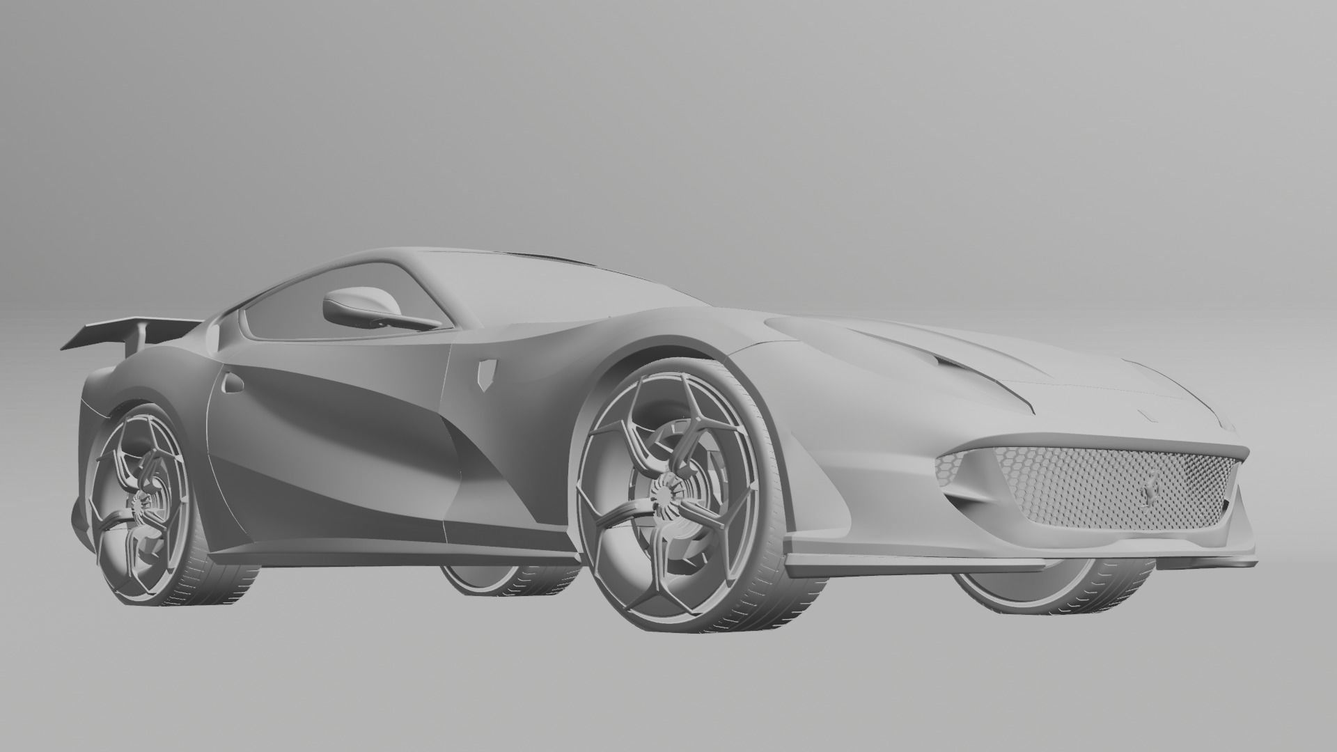Ferrari 812 Superfast Customised  3D model_12