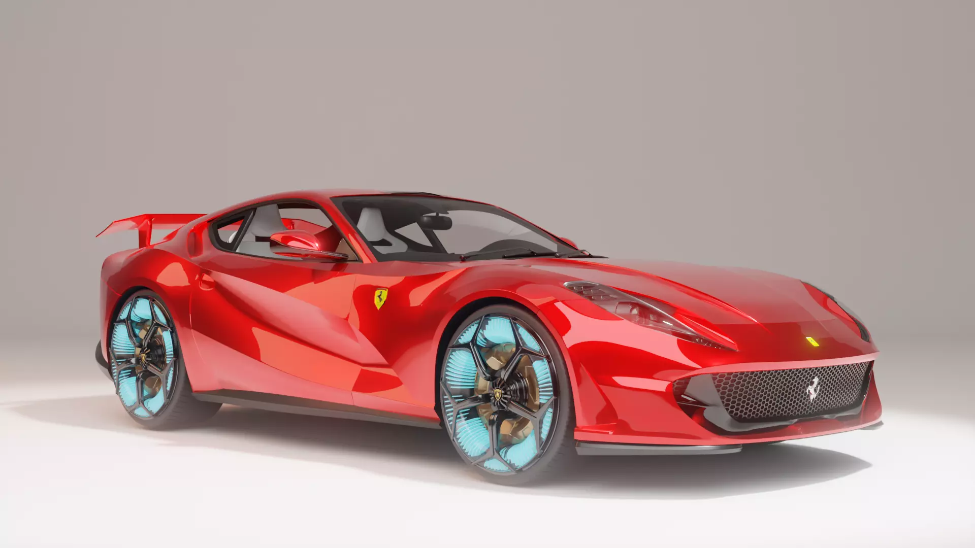 Ferrari 812 Superfast Customised  3D model_0