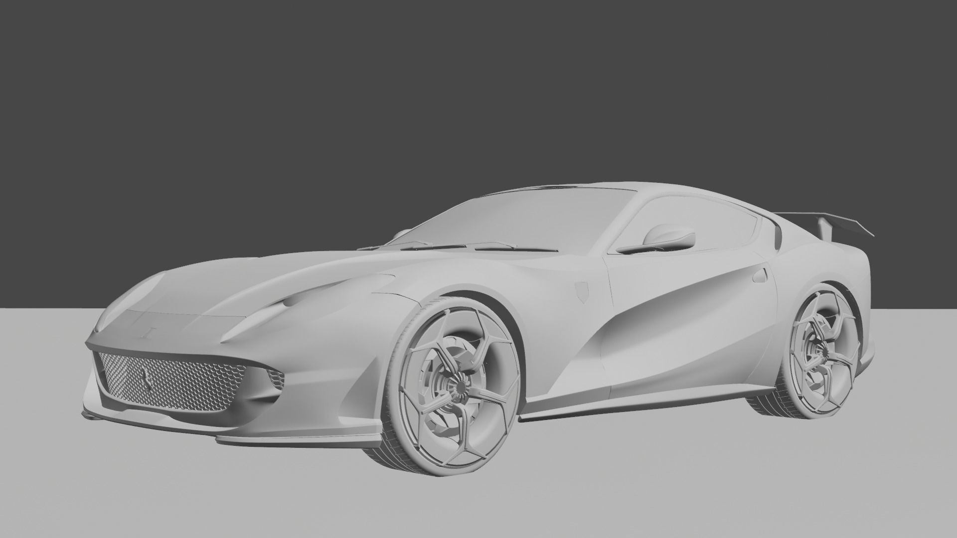 Ferrari 812 Superfast Customised  3D model_14
