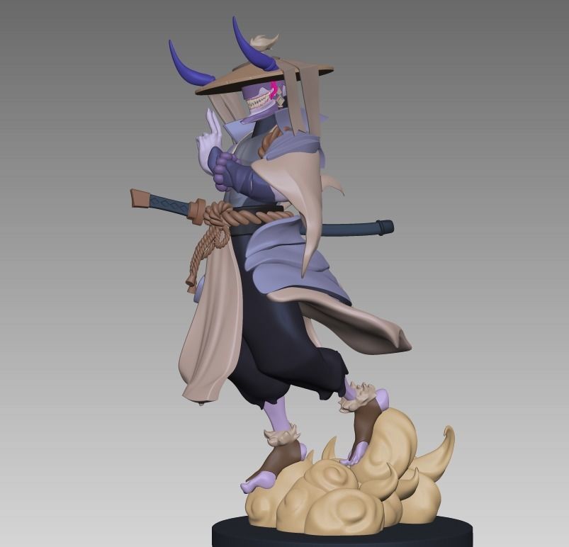 Ninja Ronin  3D print model_4