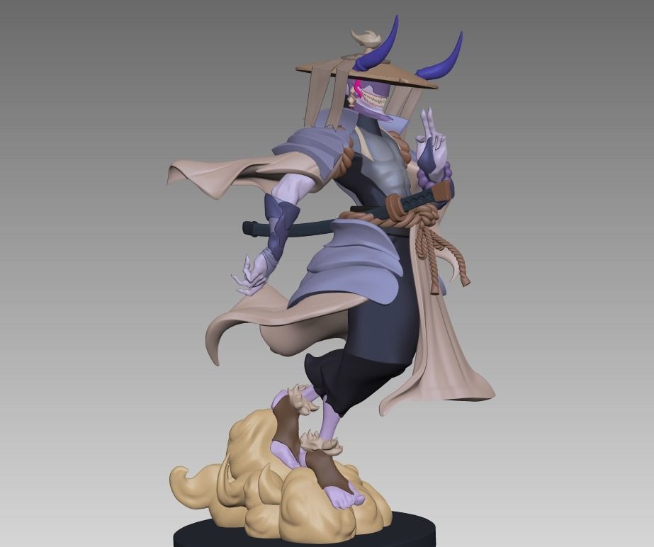 Ninja Ronin  3D print model_2