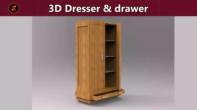 simple Dresser drawer