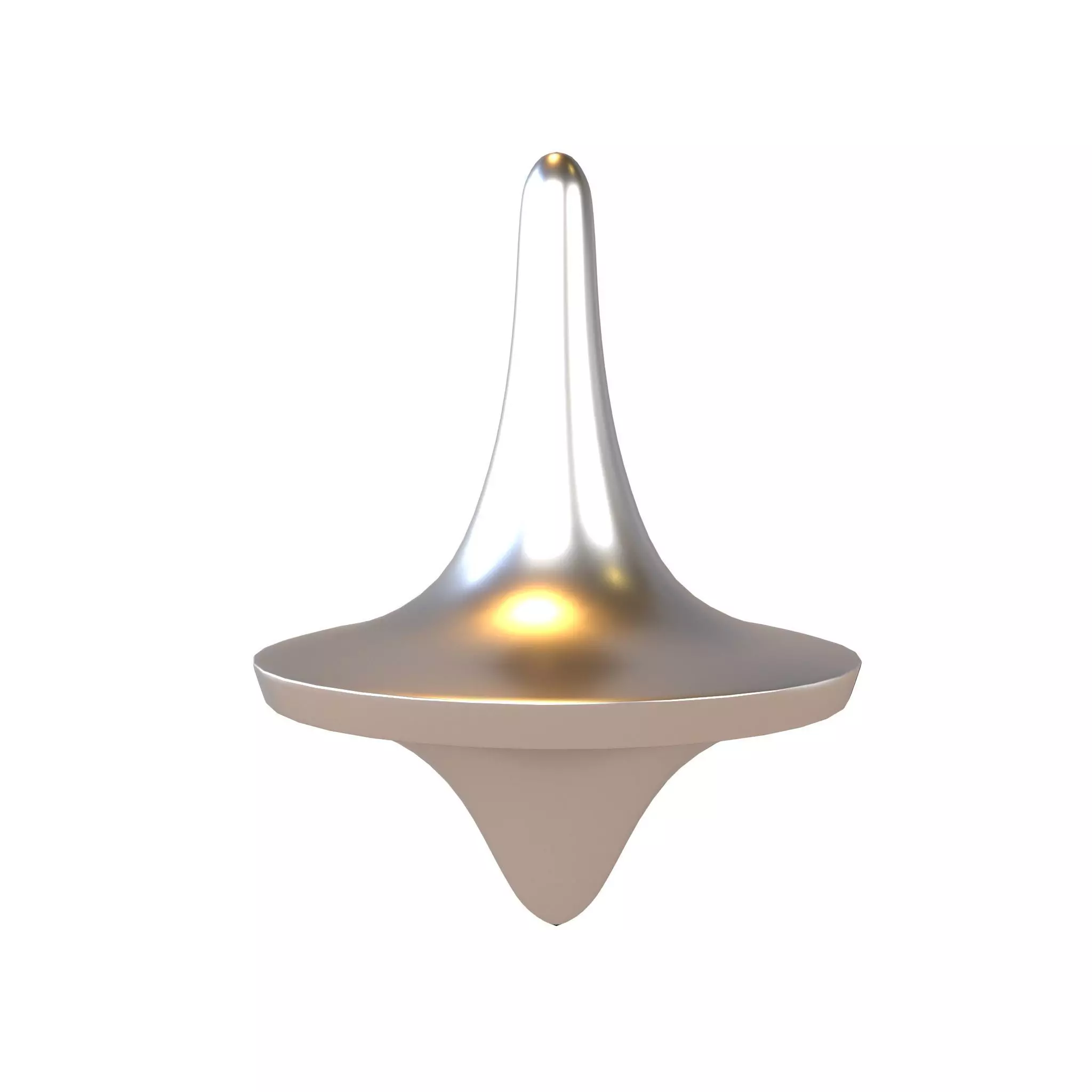 Spinning Top V1 004 Low-poly 3D model