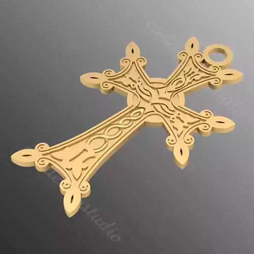 Pendant cross od63