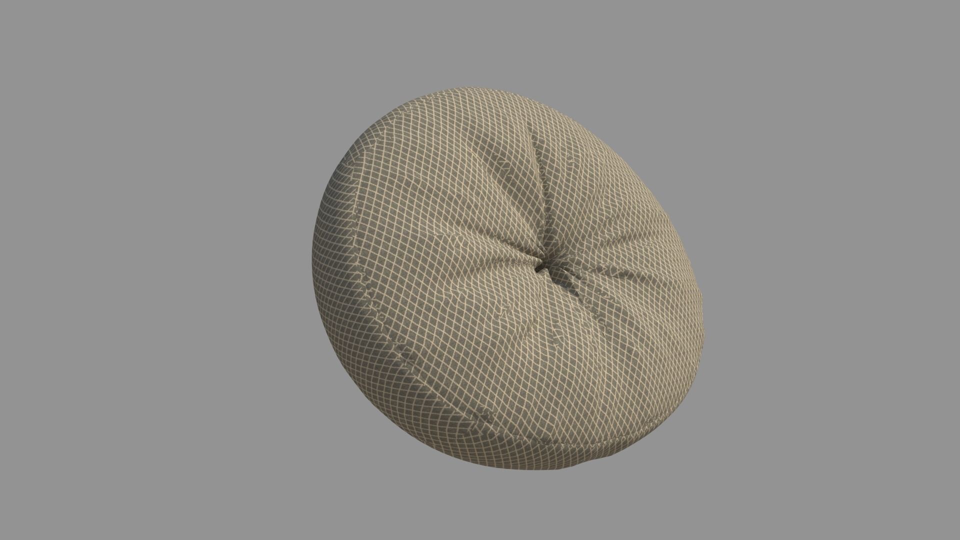 Roll Pillow 3D model_6