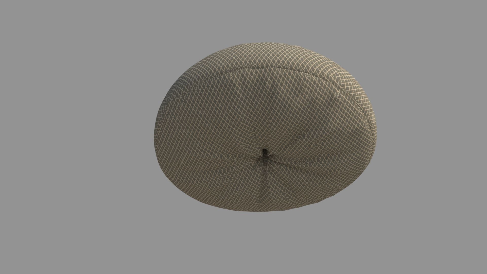 Roll Pillow 3D model_5