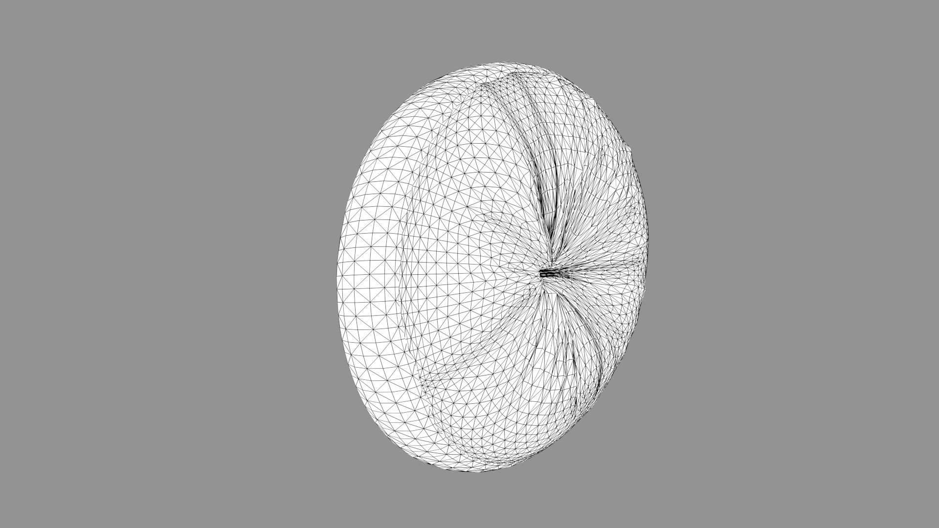 Roll Pillow 3D model_1