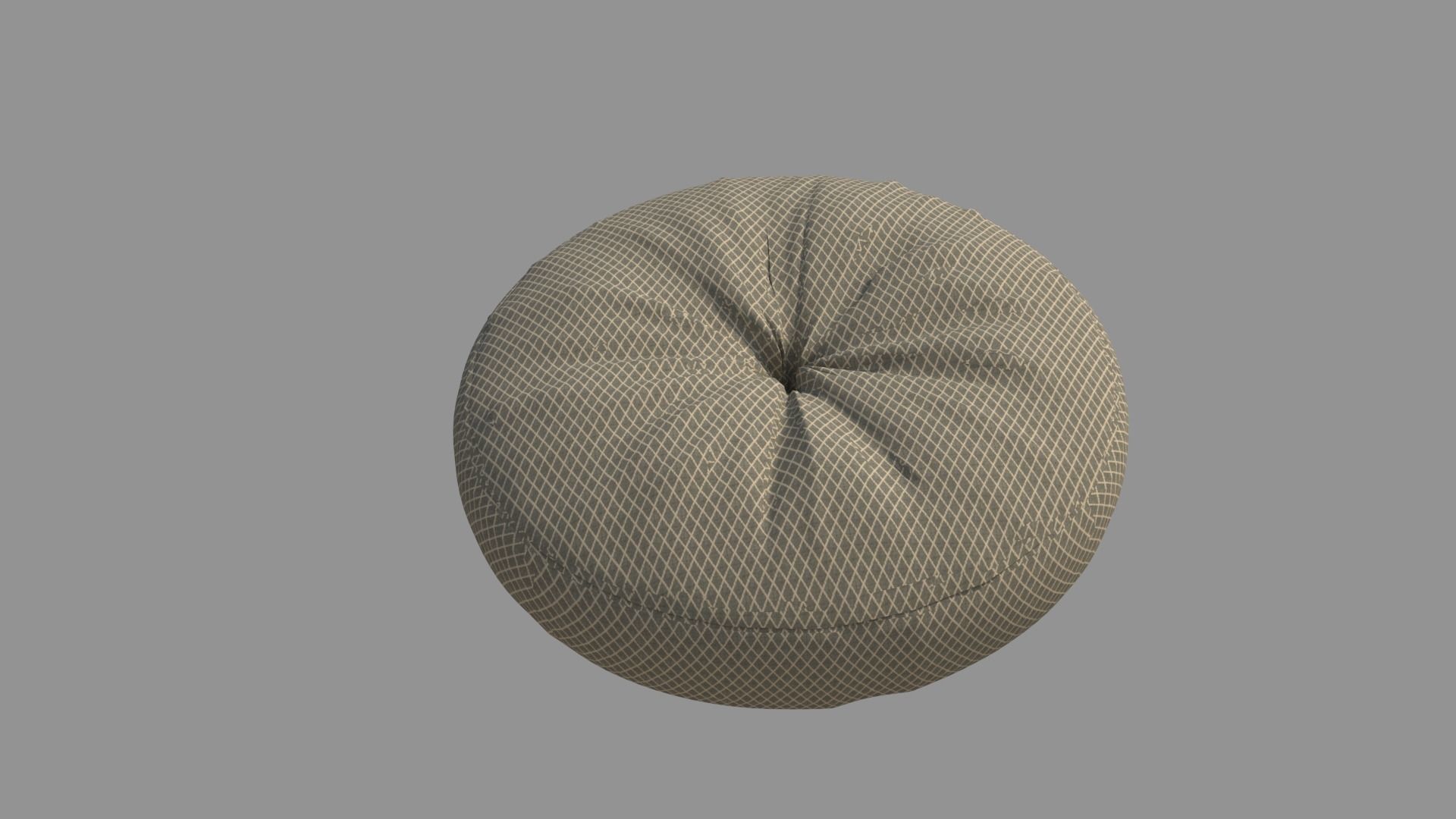 Roll Pillow 3D model_4