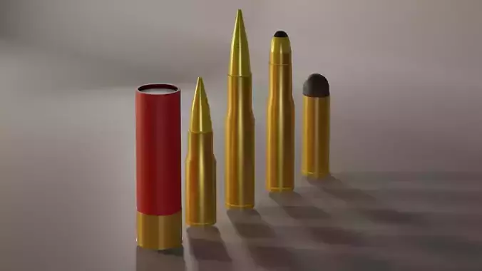 Bullet Set group of bullets