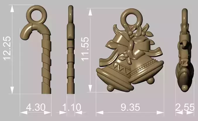 Christmas decoration 2023 3D print model