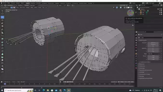 Izuku Midoriya guantes  3D model