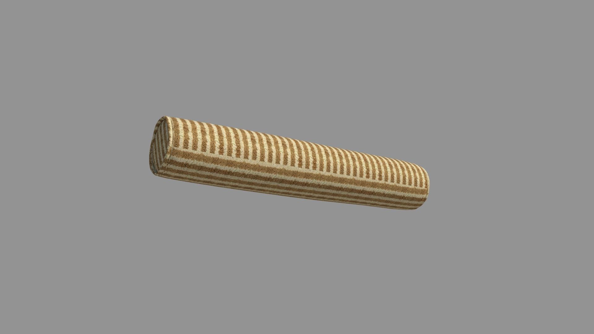 Neck Roll Pillow 3D model_6