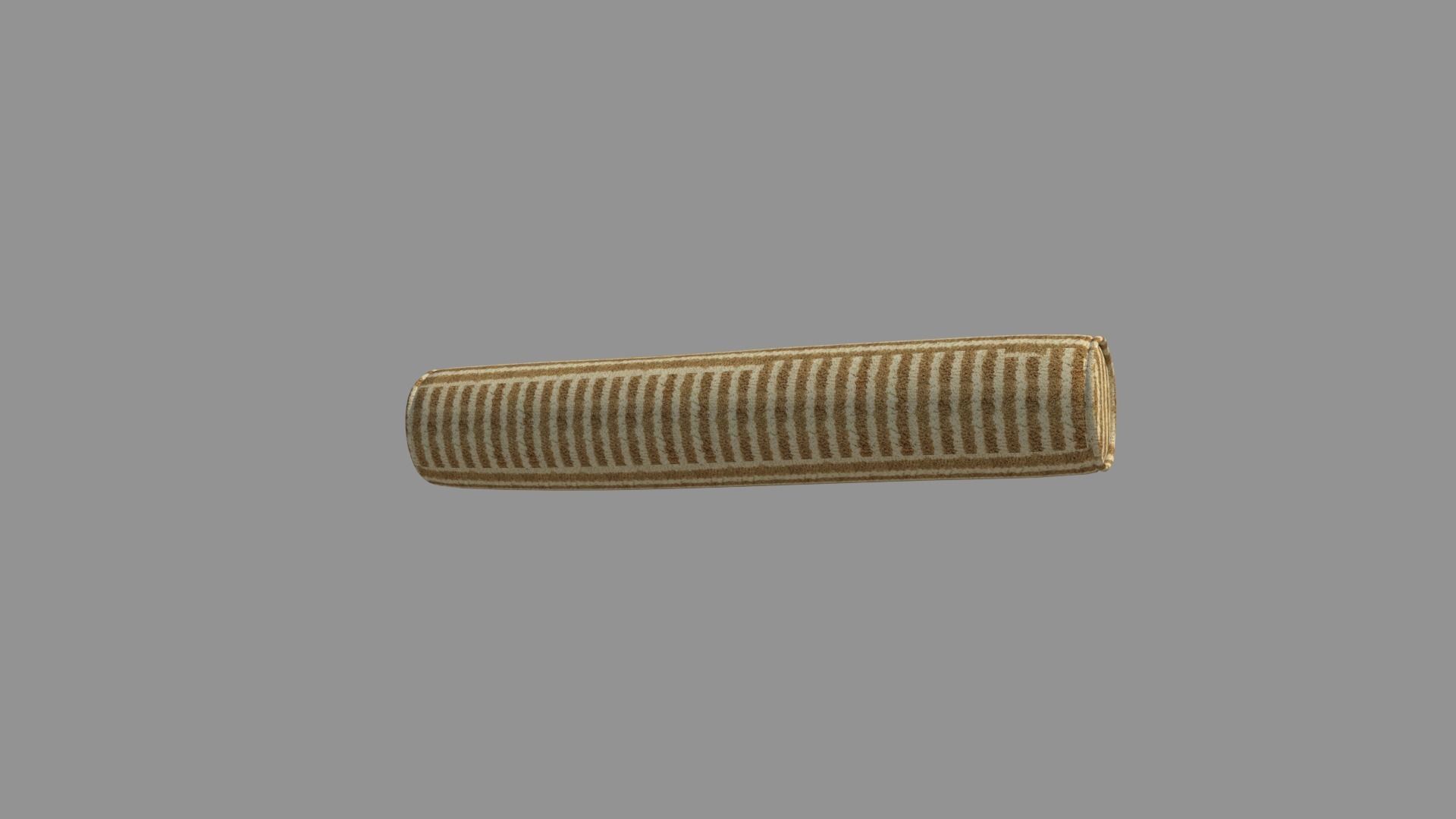 Neck Roll Pillow 3D model_1