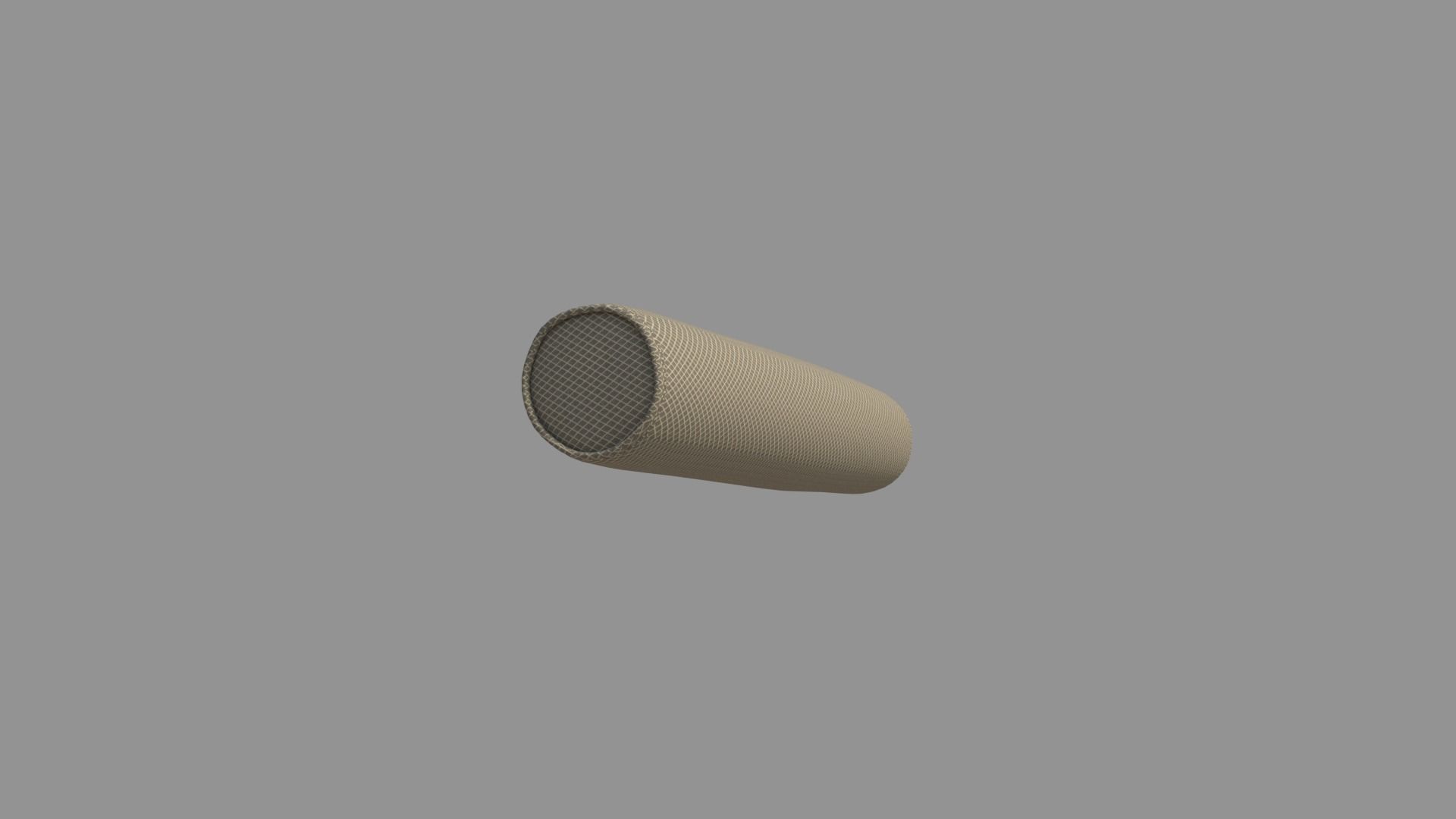 Neck Roll Pillow 3D model_3
